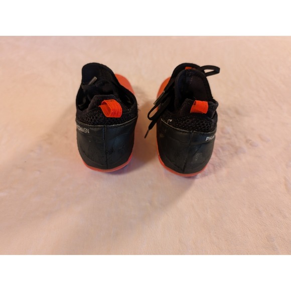 Nike Phantom Vision VSN Elite Dynamic Fit TF Orange Black Soccer Cleats Youth ! - Picture 9 of 13